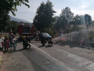Ден на пожарната безопасност - ДГ Българче - Антон