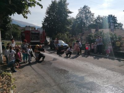 Ден на пожарната безопасност - ДГ Българче - Антон