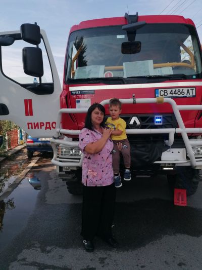 Ден на пожарната безопасност - ДГ Българче - Антон