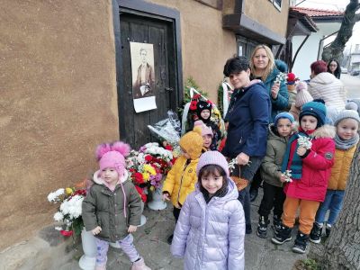 Отбелязваме 151 г. от гибелта на Васил Левски - ДГ Българче - Антон